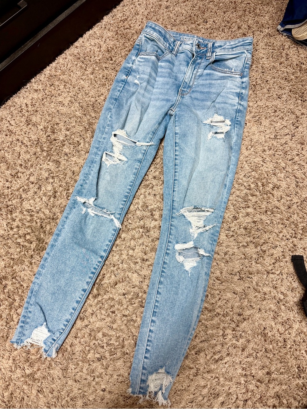 American Eagle super high-rise jeggings